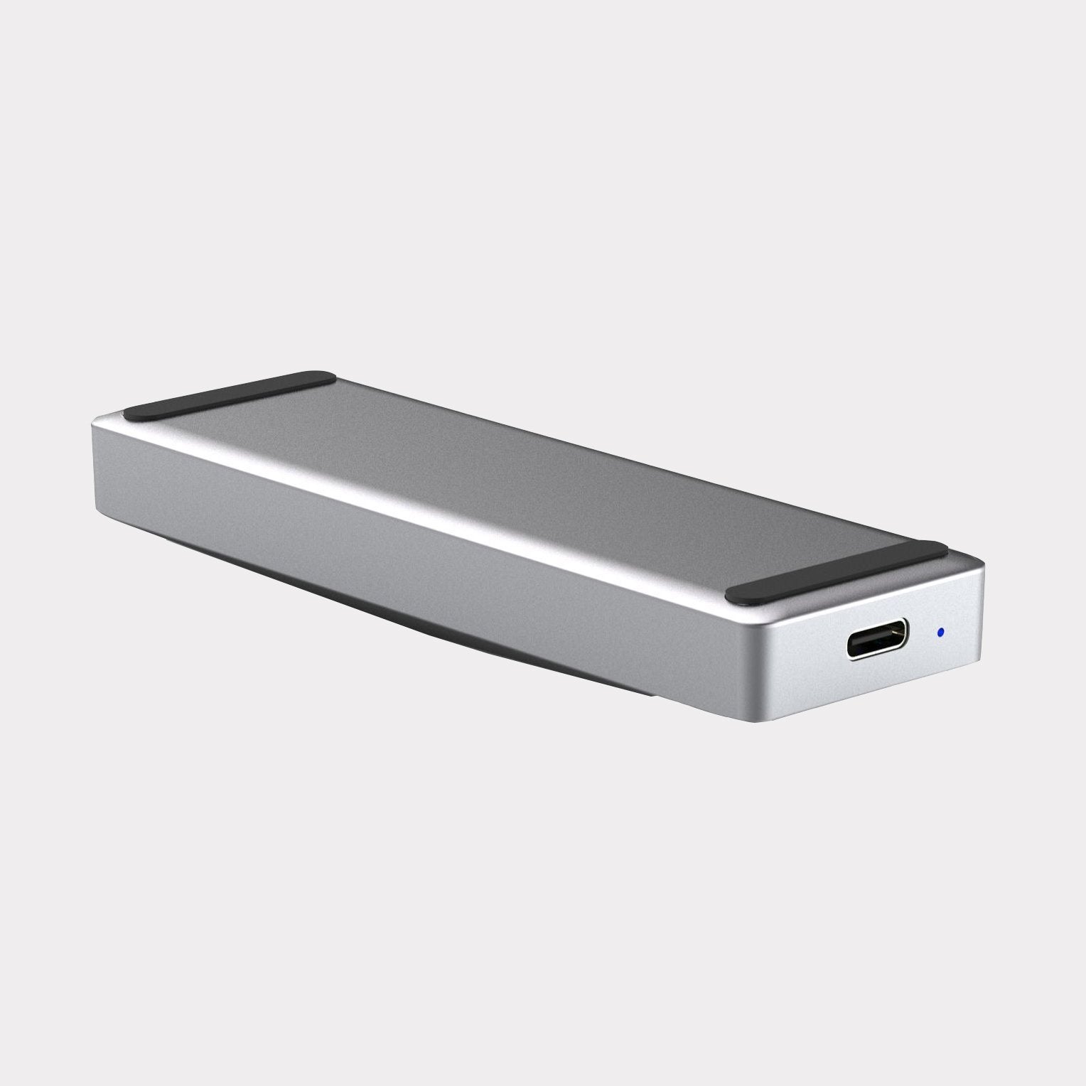 Външна кутия за M.2 диск/SSD USB3.1 Type C to M.2 NVMe PCIE, Алуминиева, Atron PC280A - Atron