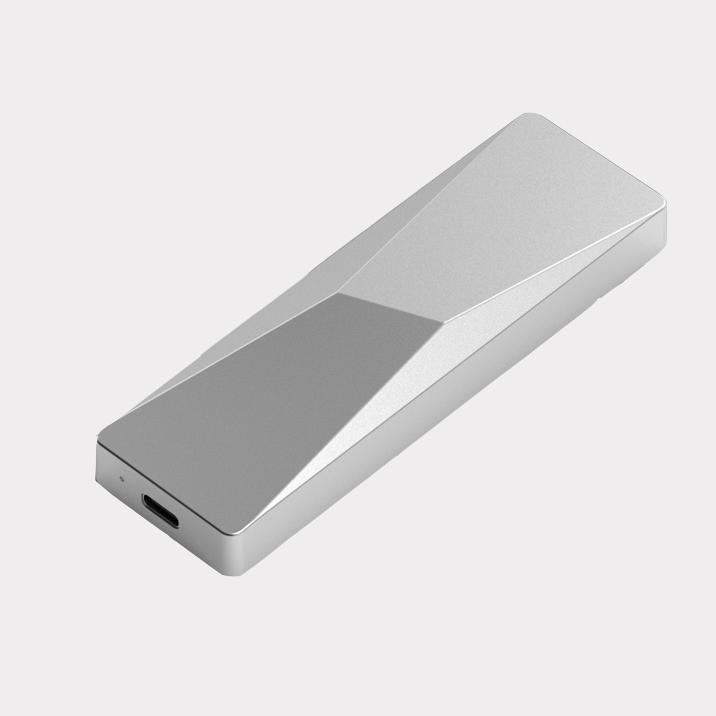 Cutie externă pentru disc M.2/SSD USB3.1 de tip C la M.2 NVMe PCIE, aluminiu, Atron PC280A